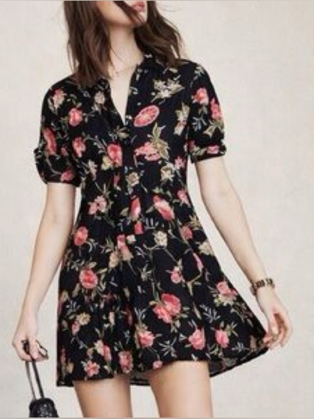 Reformation Floral Romper